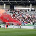 navijači navijač Olimpija Crvena Zvezda Stožice bakla bakle dim Delije