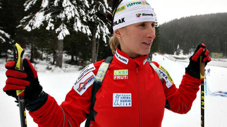 Tadeja Brankovič ne bo nastopila na posamični preizkušnji.