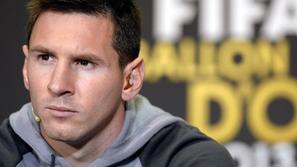 Messi Argentina Barcelona podelitev Zürich gala prireditev