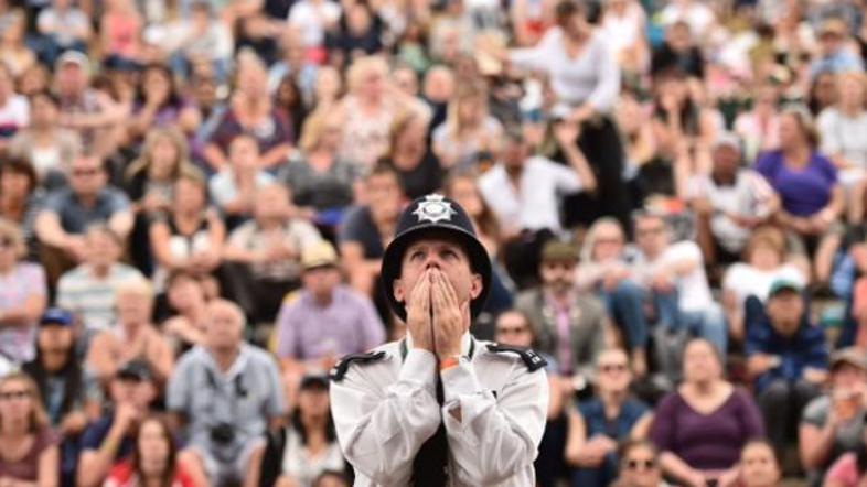 policaj wimbledon