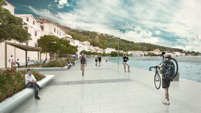 Baška riva, MVA arhitekti