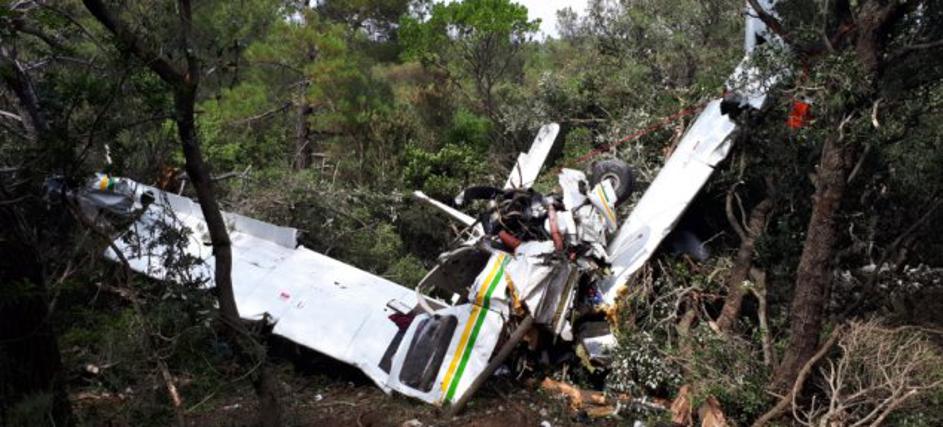 Nesreča letala na Malem Lošinju