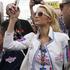 Paris Hilton je obiskala dirko motociklistov v razredu MotoGP v Barceloni.