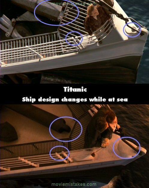 Titanik napake