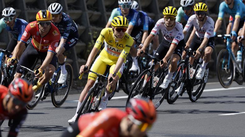 Tadej Pogačar Jonas Vingegaard