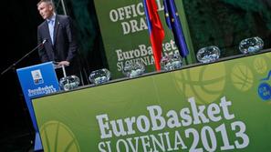 Žreb skupin Eurobasket 2013 Postojnska jama Kamil Novak