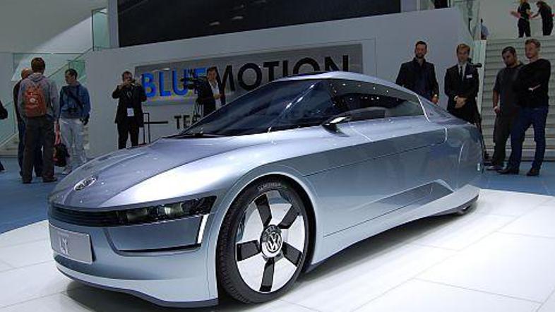 Volkswagen L1 je eden od najbolj zanimivih študij v Frankfurtu.