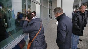 Šok po strmoglavljenju letala