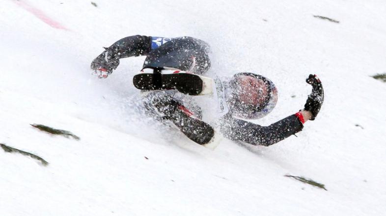 Morgenstern Kulm trening poleti smučarski skoki svetovni pokal