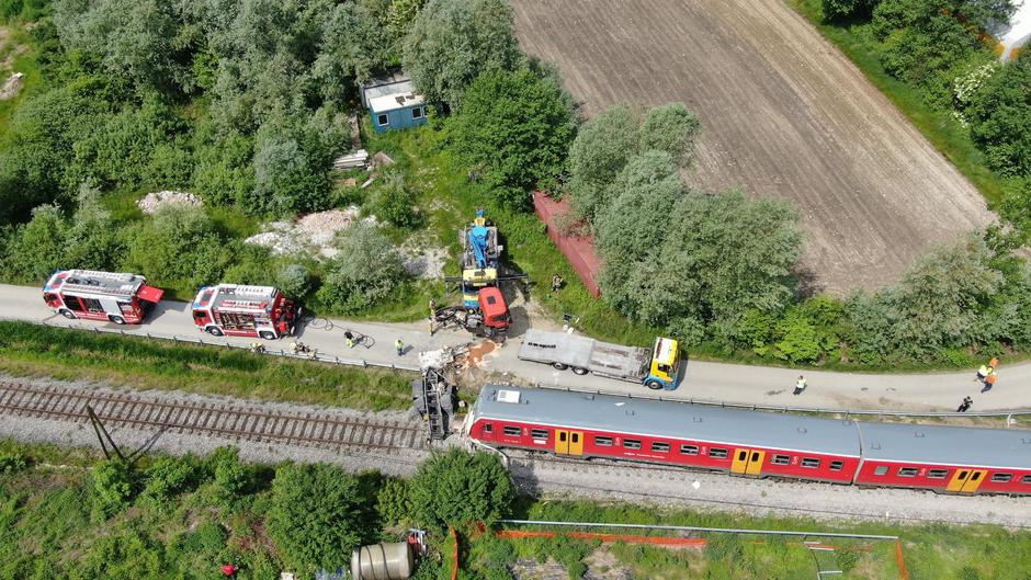 vlak nesreča | Avtor: Gasilska brigada Ljubljana