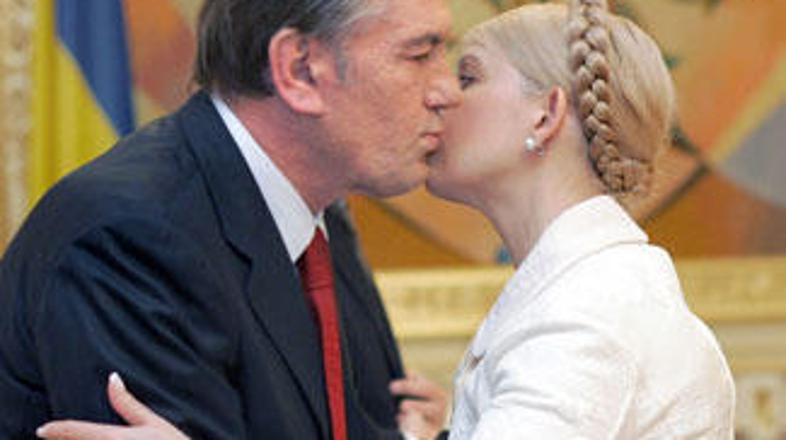 Odnosi med Timošenkovo in Juščenkom niso bili nikoli odlični, a zdaj je tudi pri