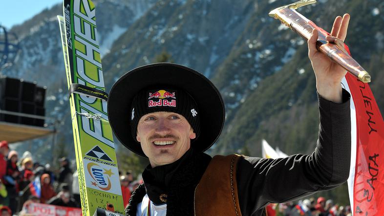 Adam Malysz začenja novo kariero. (Foto: Anže Petkovšek)