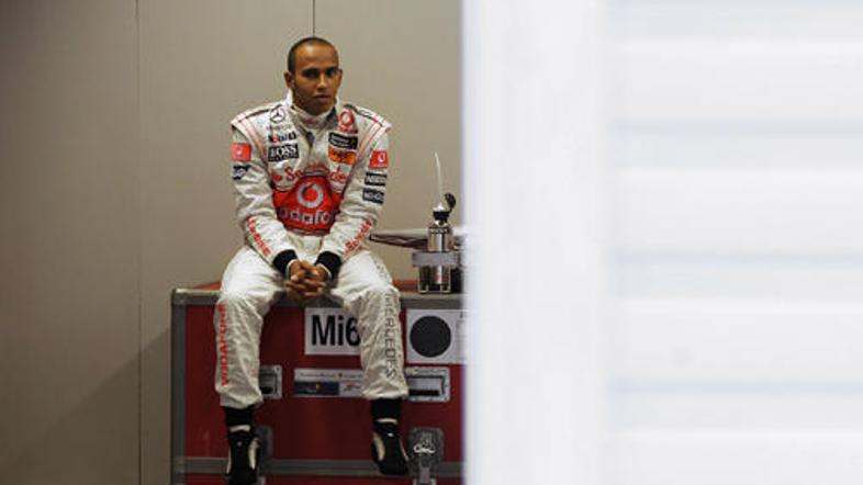 Lewis Hamilton je po dirki premišljeval o zamujeni priložnosti za zmago na dežev