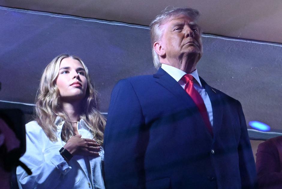 Donald Trump na NBA tekmi | Avtor: Profimedia