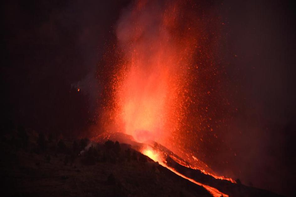 Izbruh vulkana na La Palmi