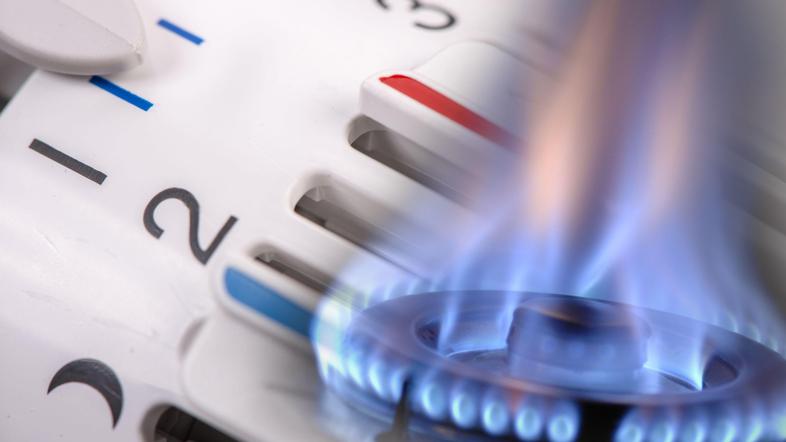 radiator, ogrevanje, zemeljski plin