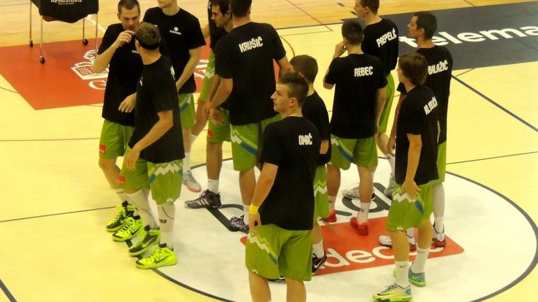 Pripravljalna tekma Slovenija - Gruzija