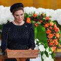 princesa Vicotria na pogrebu kralja Haralda