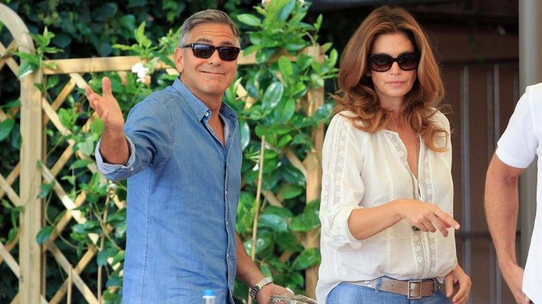 George Clooney, Cindy Crafword