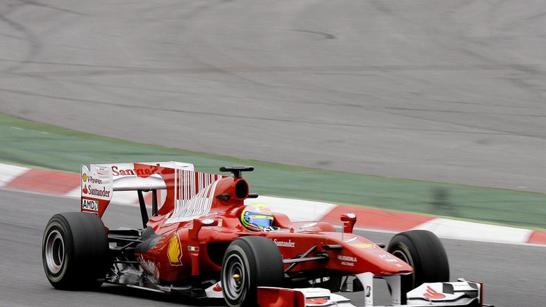 Felipe Massa je zadovoljen s formo novega aduta iz Maranella. (Foto: Reuters)