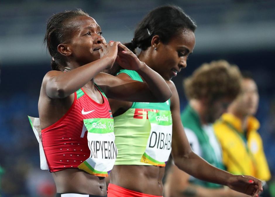 Faith Kipyagon Genzebe Dibaba 1500 m Rio 2016 | Avtor: EPA