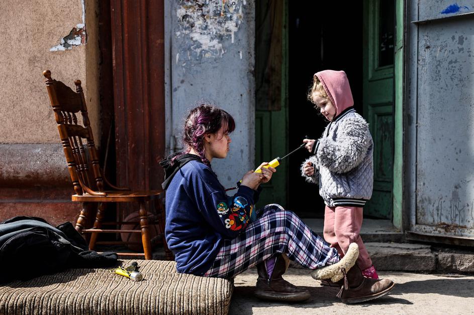 Ukrajina vojna otroci