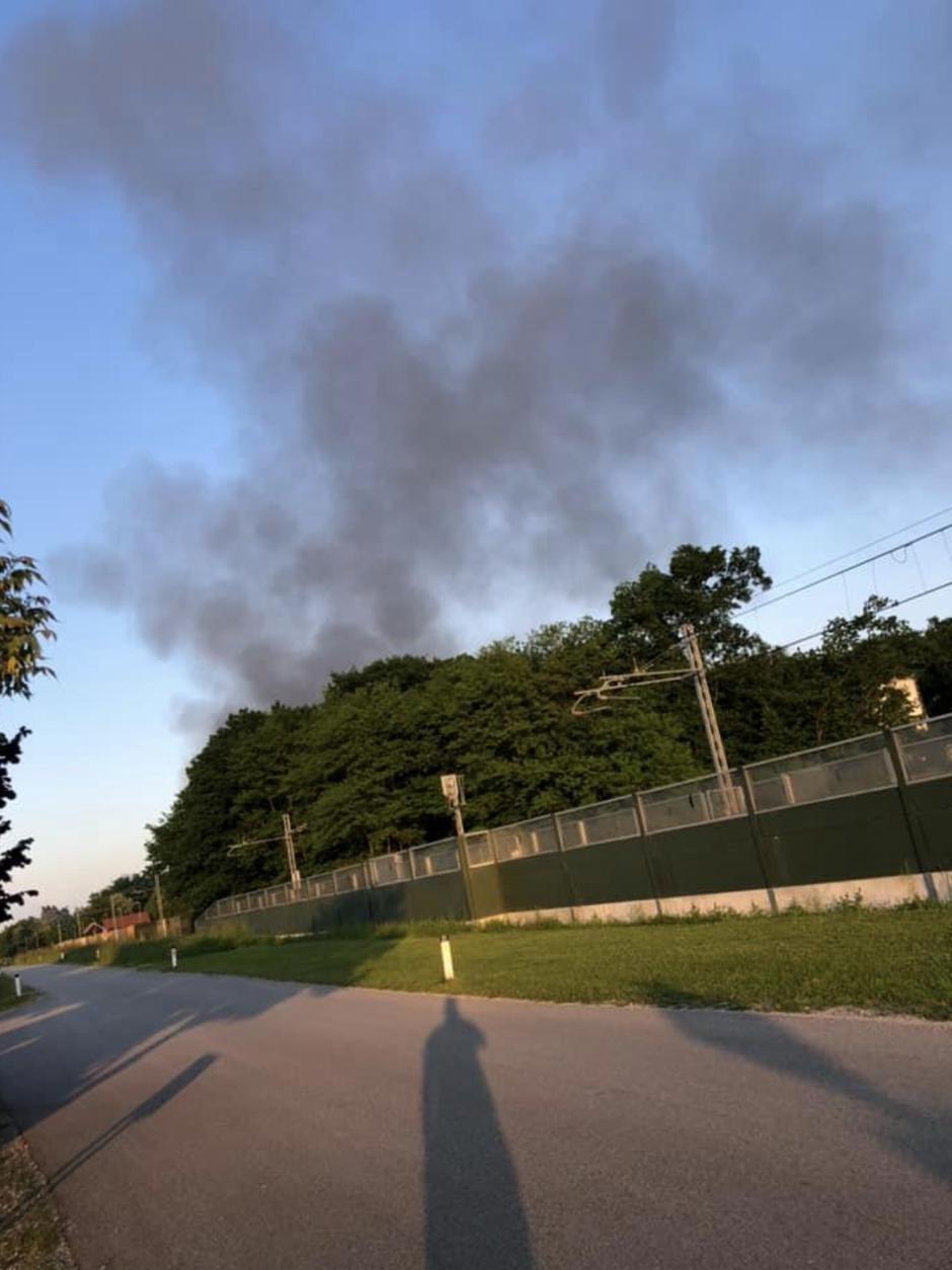 Požar v Kidričevem | Avtor: Bralec