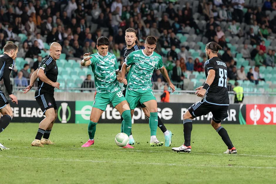 nogomet Olimpija Ljubljana - Slovan Bratislava | Avtor: Saša Despot