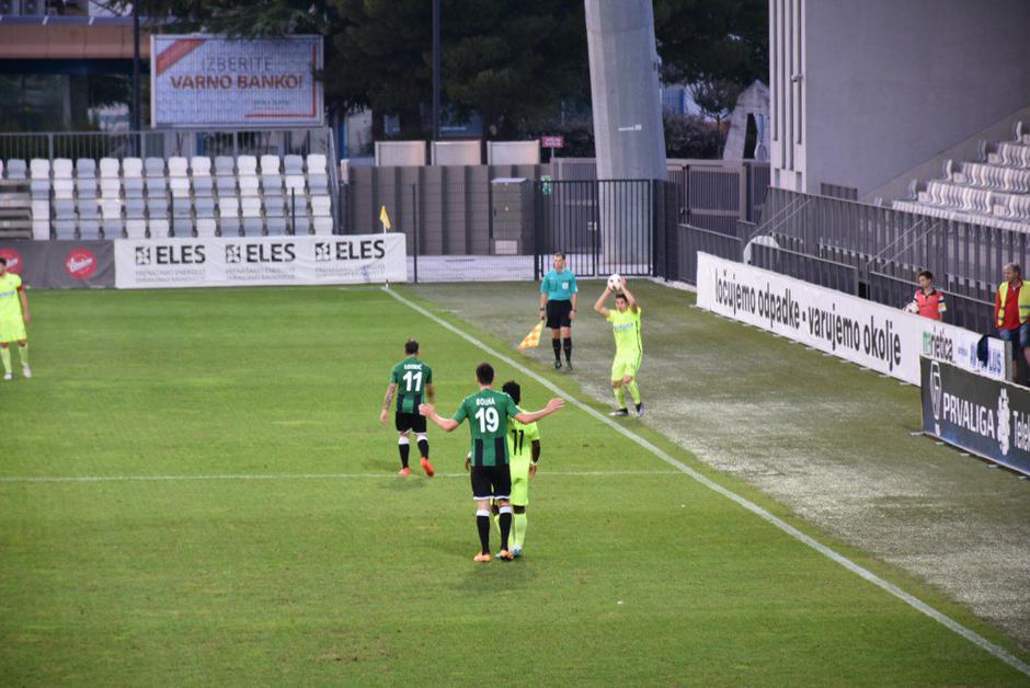 Luka Koper - Rudar Velenje | Avtor: twitter NK Koper