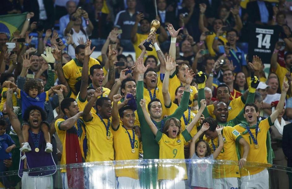 Thiago Silva Julio Cesar Brazilija Španija pokal konfederacij finale Rio de Jane