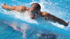 Žbogar EP v plavanju plavanje bazen Budimpešta Madžarska plavalec