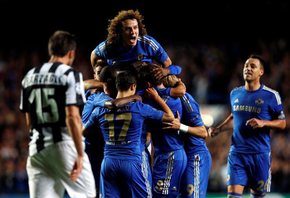 liga prvakov chelsea juventus