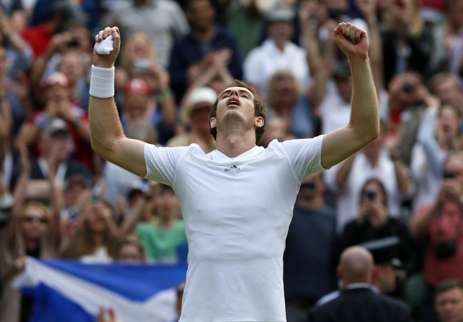 Andy Murray Wimbledon četrtfinale