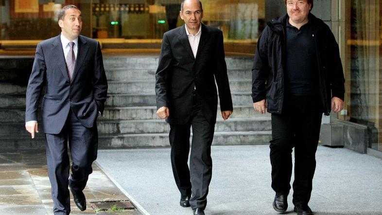 Franci Zavrl, Janez Janša, David Tasič, jbtz