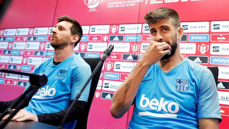 Lionel Messi, Gerard Pique