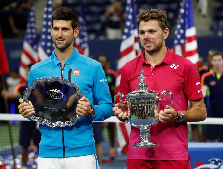 OP ZDA (finale) Đoković Wawrinka