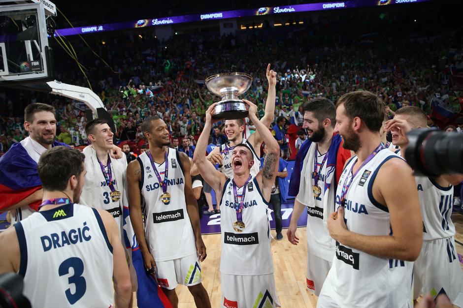 Finale Eurobasket, Slavje | Avtor: Epa
