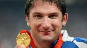 sport21.12.08...Primoz Kozmus (Slovenia), Olympic gold medalist in hammer throw,