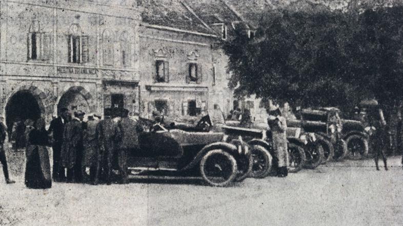 Avtomobilski klub za Slovenijo, vožnja na Koroško, Koroški plebiscit 1920