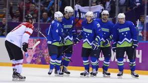 slovenija avstrija olimpijske igre soči hokej