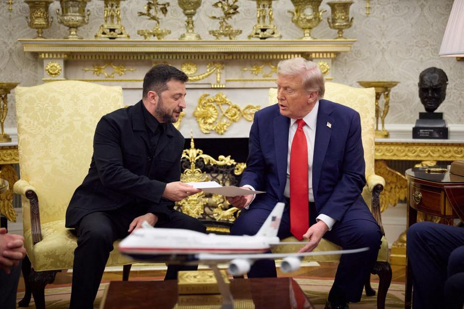 Volodimir Zelenski Donald Trump Bela hiša | Avtor: Profimedia