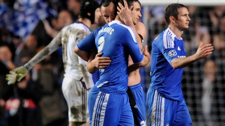 Terry Ivanović Lampard Chelsea Barcelona Liga prvakov polfinale prva tekma Stamf