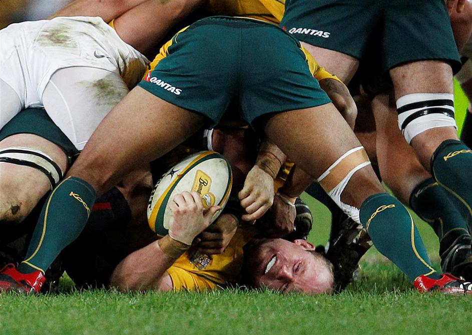 Richard Brown: z dušo in srcem za avstralsko reprezentanco v ragbiju.
