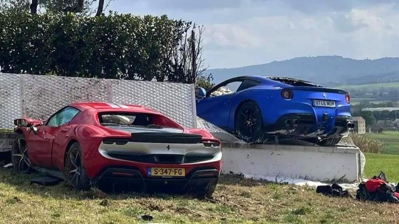 Ferrari nesreča Italija