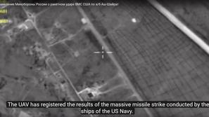 Ameriški zračni napad na letalsko bazo v Siriji