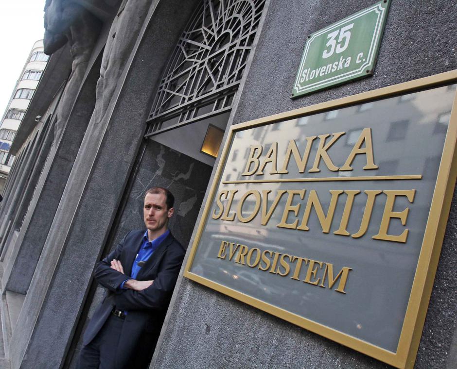 Slovenija 17.04.2013 Banka Slovenije, stavba na slovenski cesti 35 v Ljubljani;  | Avtor: Saša Despot