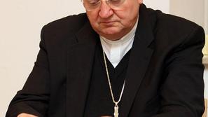 Alojz Uran je odstopil z mesta nadškofa in metropolita. (Foto: BOBO)