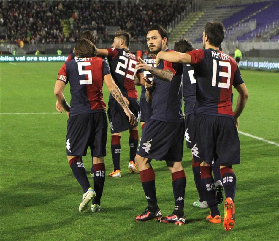Pinilla Cagliari Fiorentina Serie A Italija liga prvenstvo | Avtor: EPA