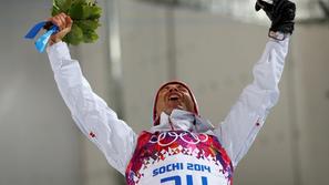 Ole Einar Bjoerndalen Norveška 10 km sprint biatlon Laura Soči olimpijske igre