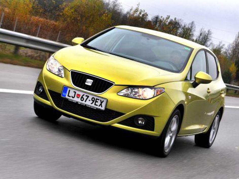 Seat ibiza z opremo stylance in 1,4-litrskim motorjem je logična izbira za mlade